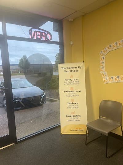 Community Choice Financial logo – Loan Agency in Olive Branch, MS