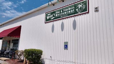 Fins & Feathers Restaurant logo – Seafood Restaurant in Olive Branch, MS