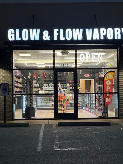Glow & Flow Vapory logo – Vaporizer store in Olive Branch, MS