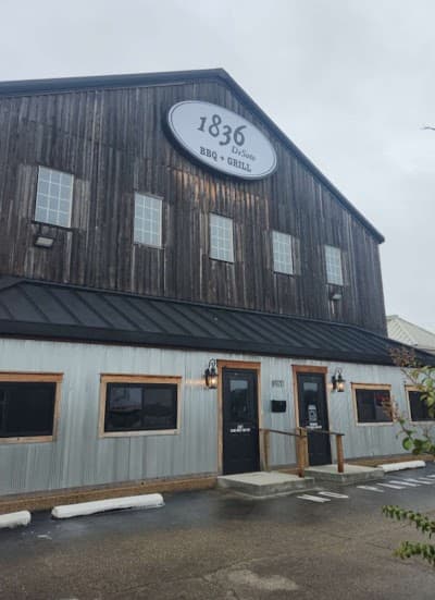 1836 DeSoto BBQ + Grill logo – Bar & Grill in Olive Branch, MS