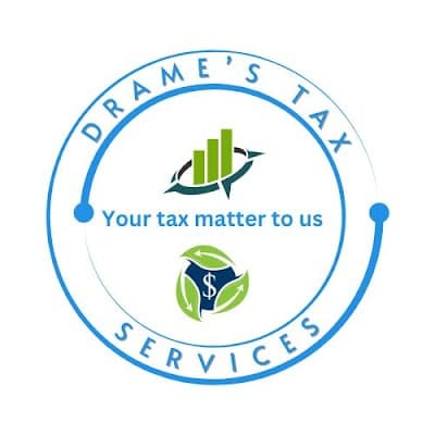 Drame's Tax Service logo – Tax preparation service in Olive Branch, MS