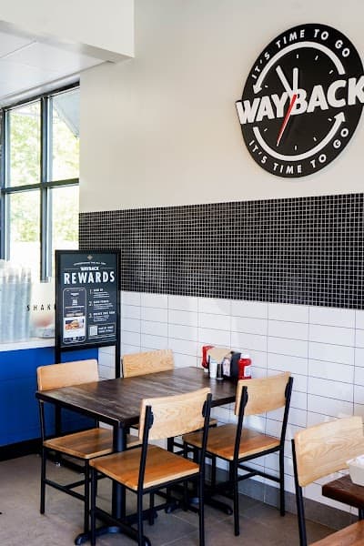 Wayback Burgers logo – Hamburger Restaurant in Olive Branch, MS