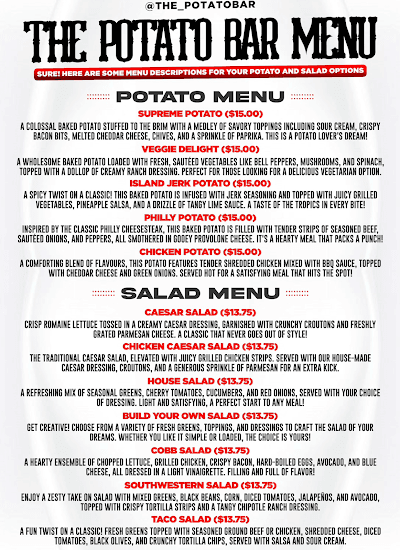 The Potato Bar logo – cafes in Olive Branch, MS